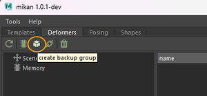 create backup group
