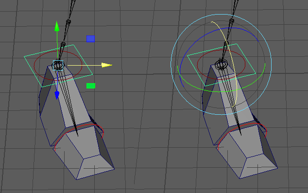 Decoupling axes