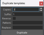 duplicate