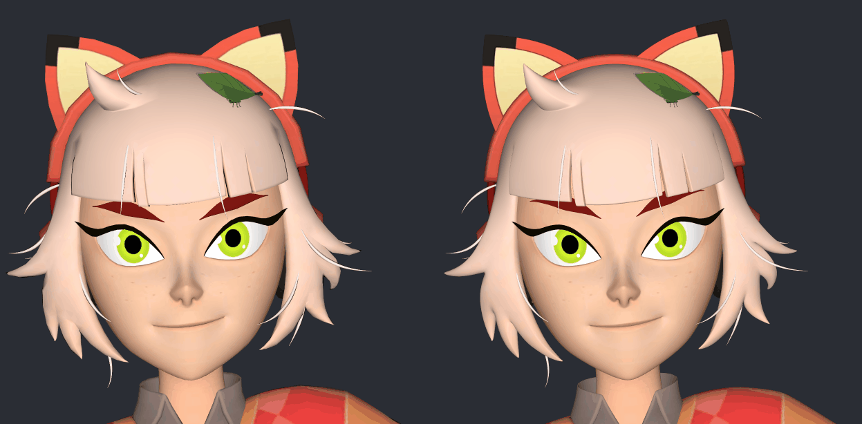 Eyebrows Follow Skull