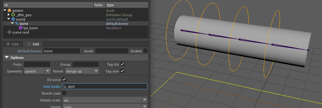 core.bones settings