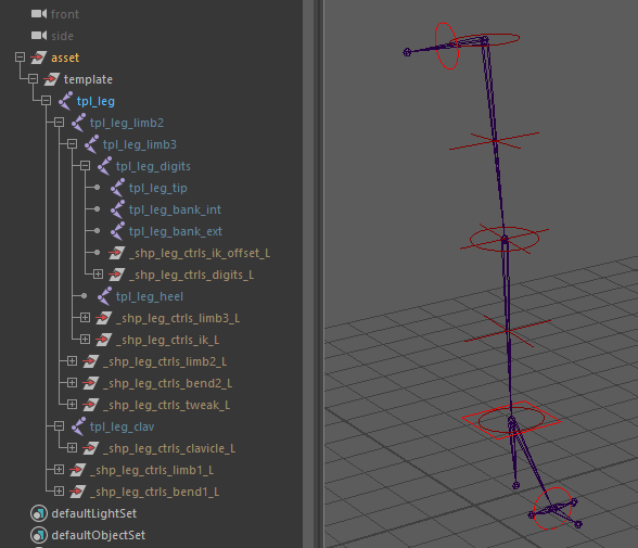 Structure in Outliner