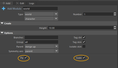 option fly et scale