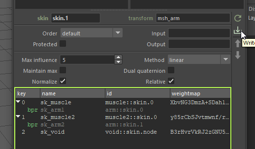 Saving Deformer Data