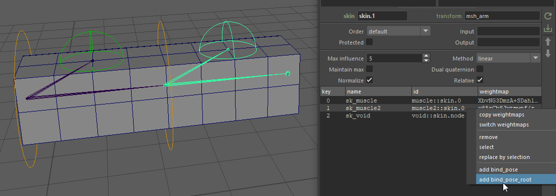 Adding Bind Pose Root