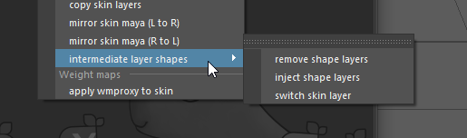 inject/remove intermediate shapes menu screenshot